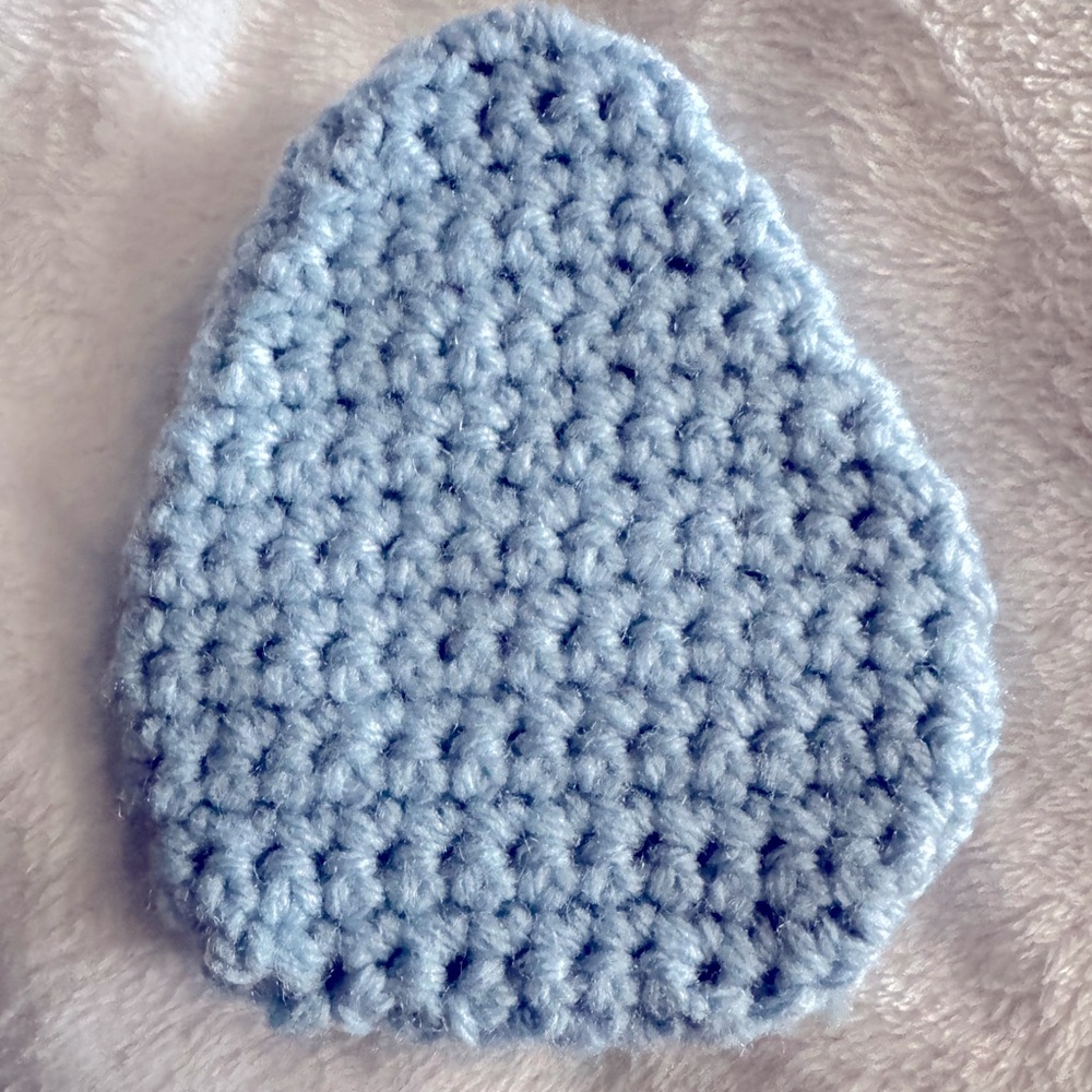 Blue Hand Crafted Easter Eggs
